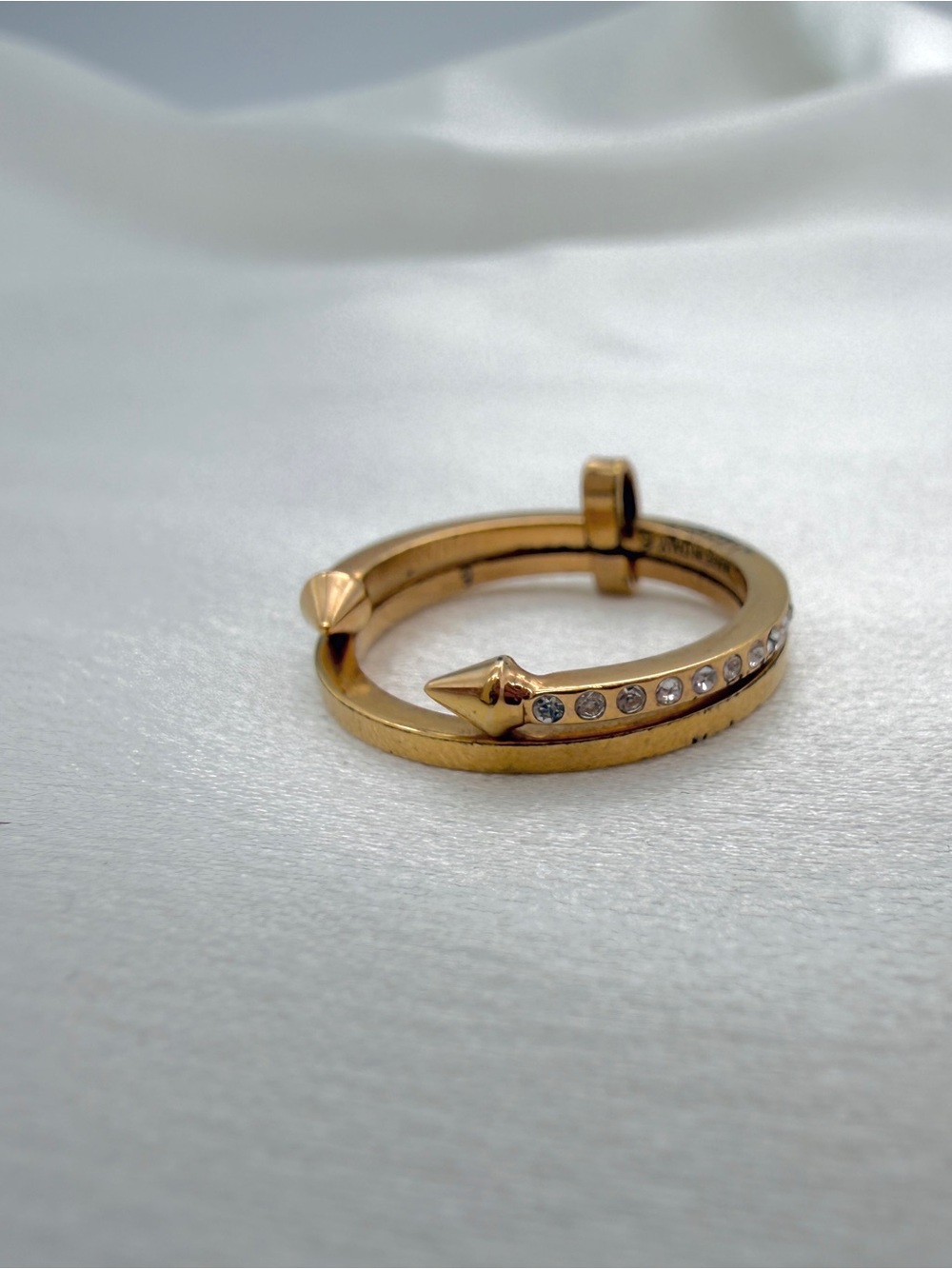 Vita Fede Mini Titan Crystal Stacked Ring